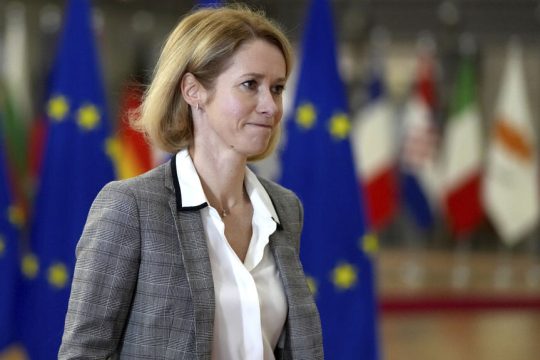 H ύπατη εκπρόσωπος της Ε.Ε., Κάγια Κάλας